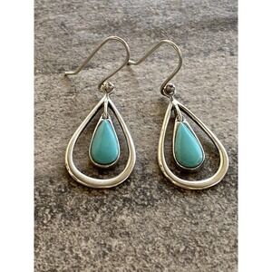 925 Earrings Dangles Drops Vintage Sterling Silver SX 925 Thailand 5.89g